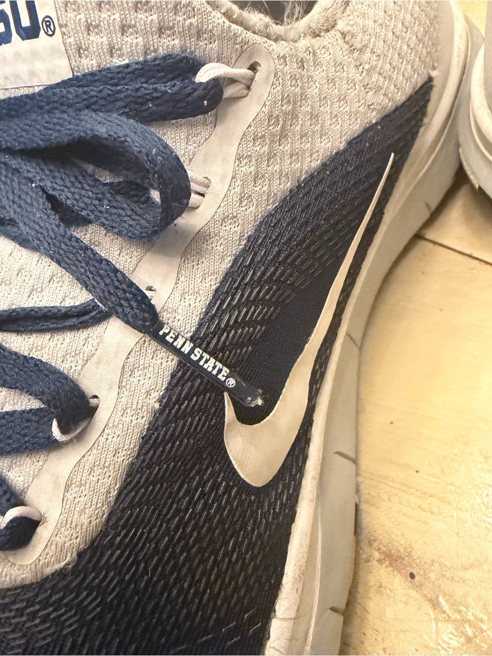 NIKE Free Trainer V7 Sneakers Shoes Penn State Nittany Lions PSU Men’s 8.5 US - Picture 8 of 8